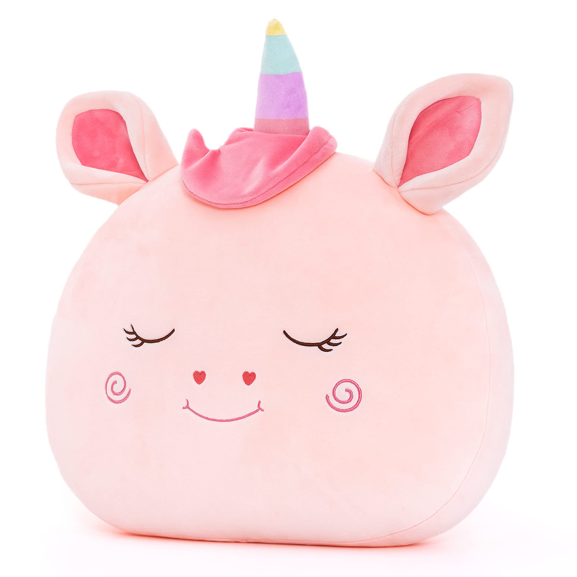 Lazada Stuffed Unicorn Plush Kids Pillow Toys Gift For Toddler For Girls Pink 15 Inches